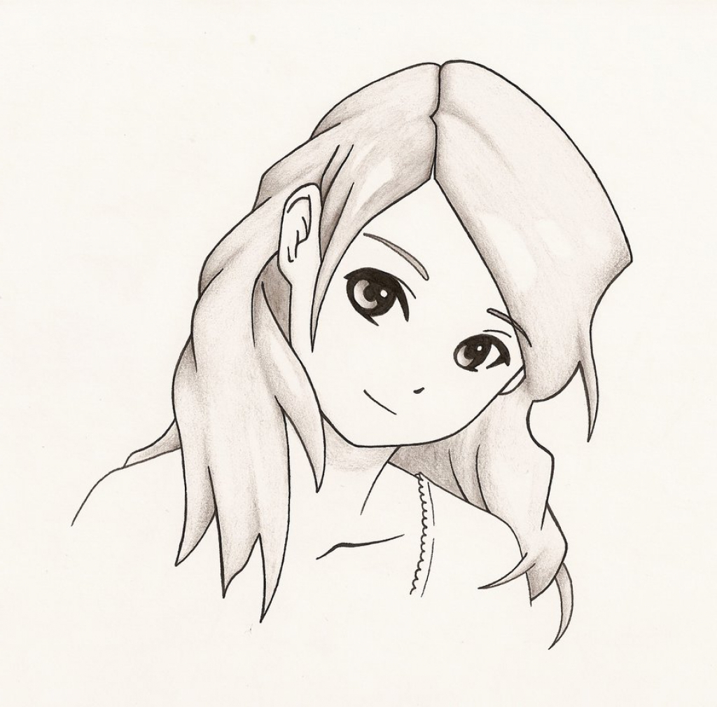 Anime Drawings For Beginners at Explore collection