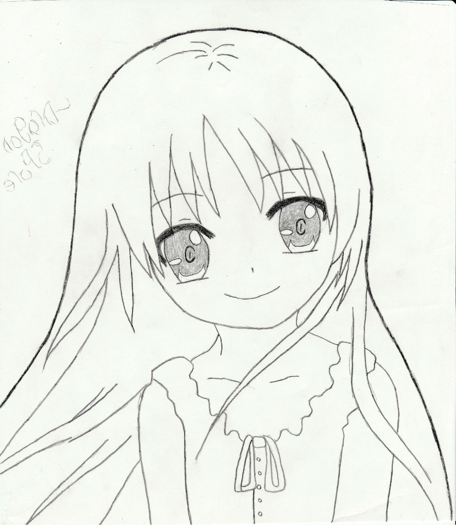 Simple Anime Drawing Easy : Easy Anime Characters To Draw For Beginners ...