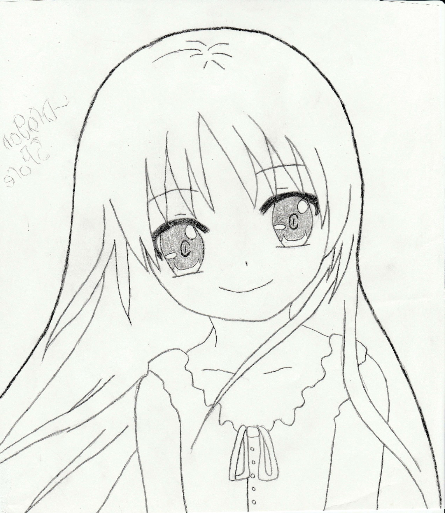 Easy Anime Drawings For Beginners Step By Step ~ Gambar Anime Mudah Dan ...