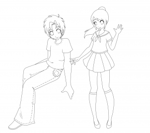 302x268 How To Draw How To Draw Anime For Kids - Anime Drawings For Kids