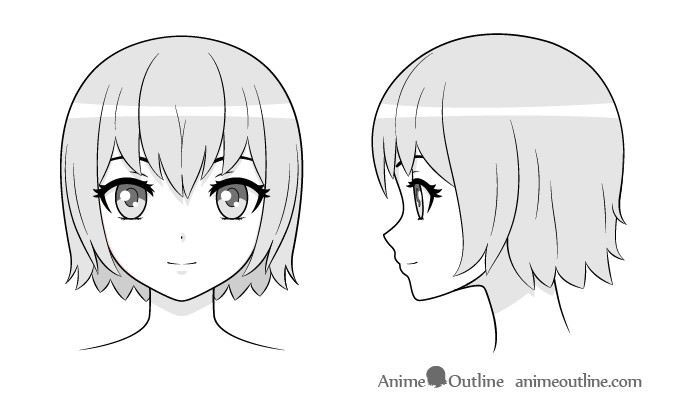 675x410 How To Draw An Anime Girl's Head And Face - Anime Face Drawing