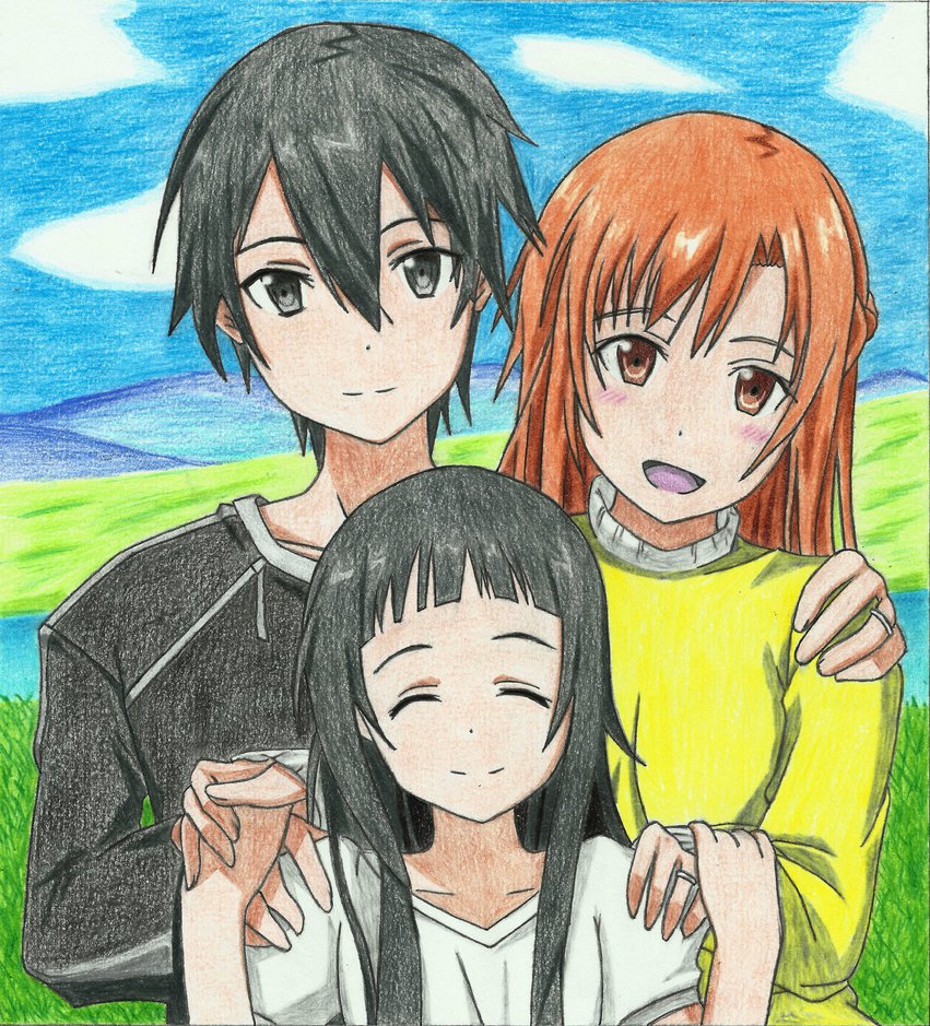851x939 after years of waiting, my favorite anime family is going to be - Anime Family Drawing