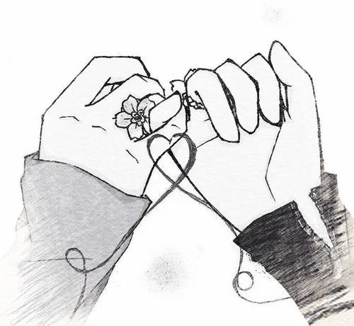 500x460 At Anime Friends Drawing - Anime Friends Drawing