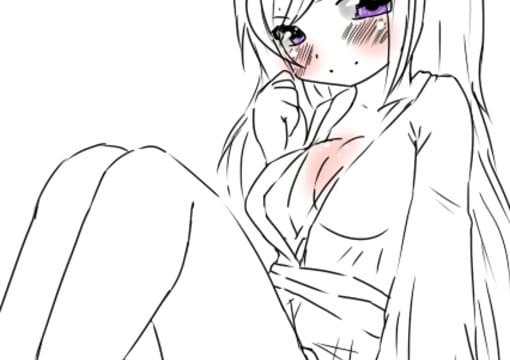 510x360 draw a full body anime line art - Anime Full Body Drawing