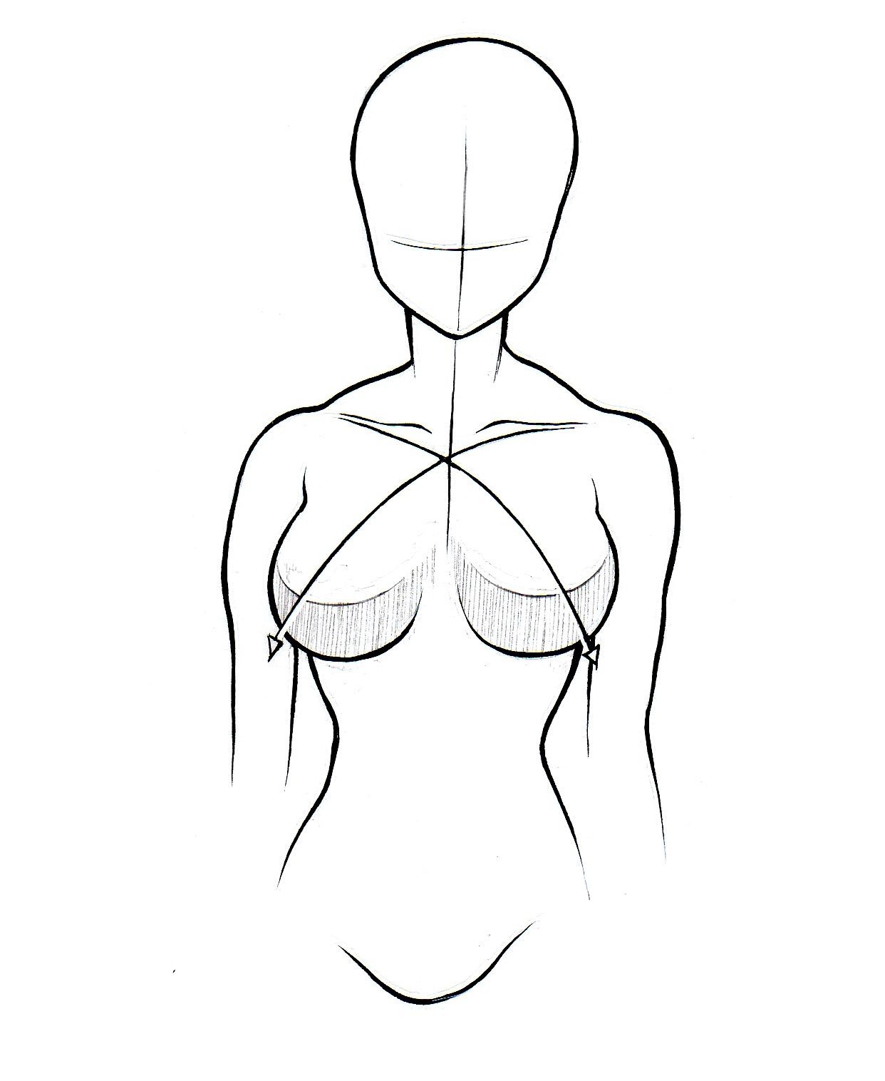 1242x1516 how to draw manga bodies - Anime Girl Body Drawing