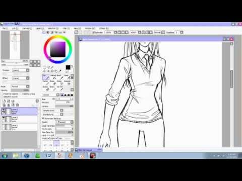 480x360 Ember Tutorial How To Draw Anime - Anime Girl Clothes Drawing