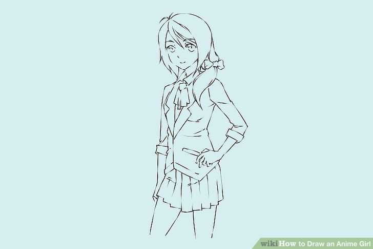 Anime Girl Drawing