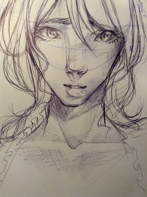 478x640 How To Draw An Anime Girl! - Anime Girl Drawing