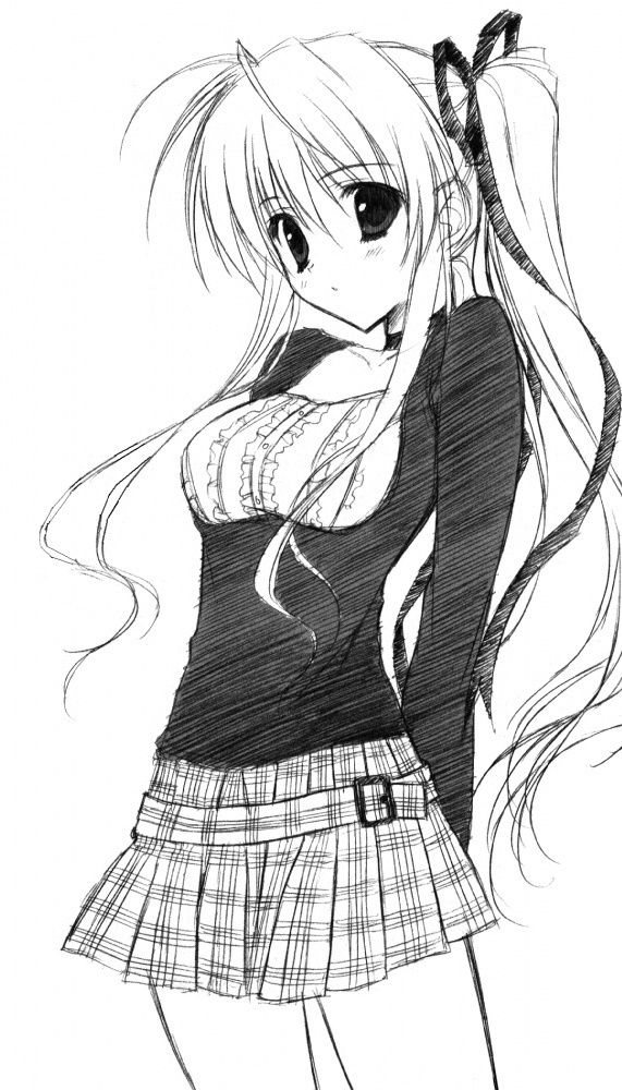 571x1000 Anime Girl Drawing Picture Drawing Skill - Anime Girl Drawing