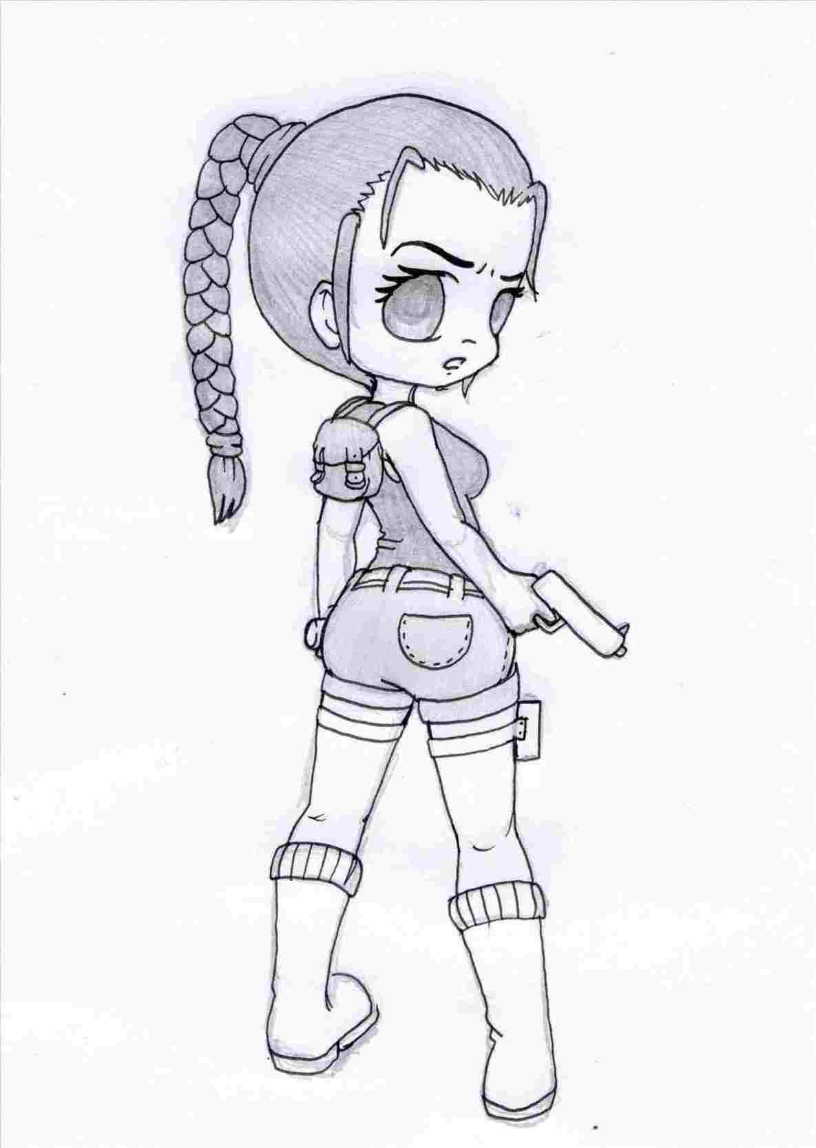 1185x1668 On Rhclipartlibrarycom Free Simple Anime Girl Drawing Easy Girl - Anime Girl Drawing Easy