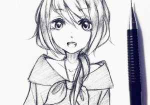 300x210 anime girl drawing anime drawing ideas with pencil anime girl - Anime Girl Drawing Ideas