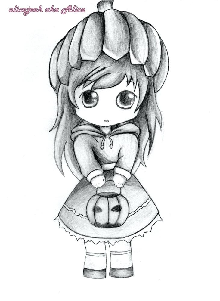 731x1000 Sketch Anime Girl Easy Iphytech - Anime Girl Easy Drawing