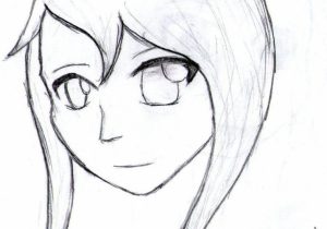 300x210 Step - Anime Girl Easy Drawing