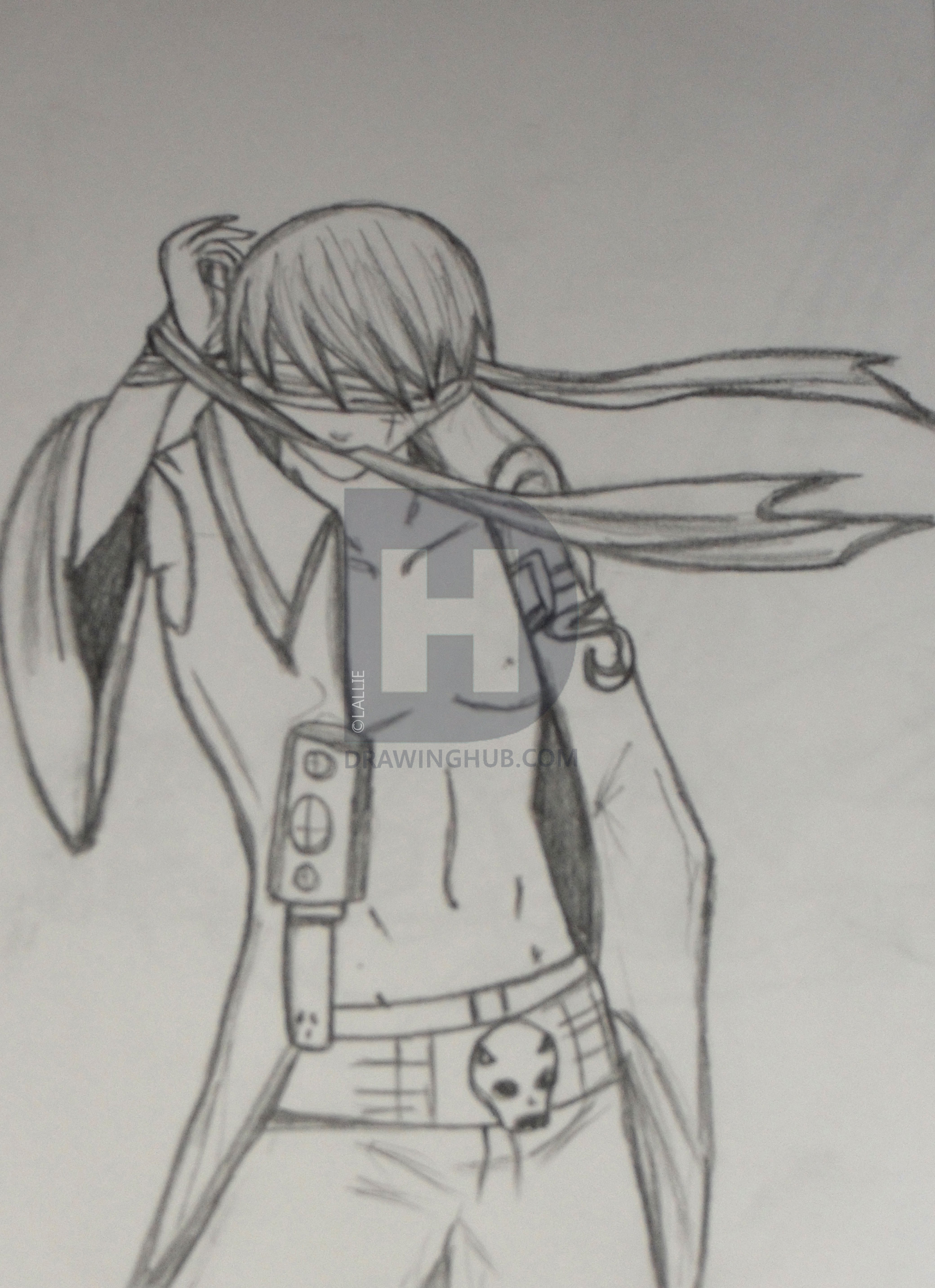 2080x2864 Anime Guy Drawing - Anime Guy Drawing