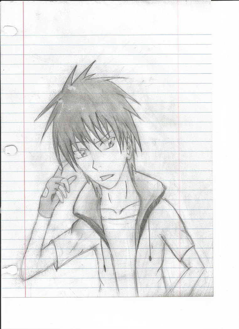 762x1049 Anime Guy Drawing - Anime Guy Drawing