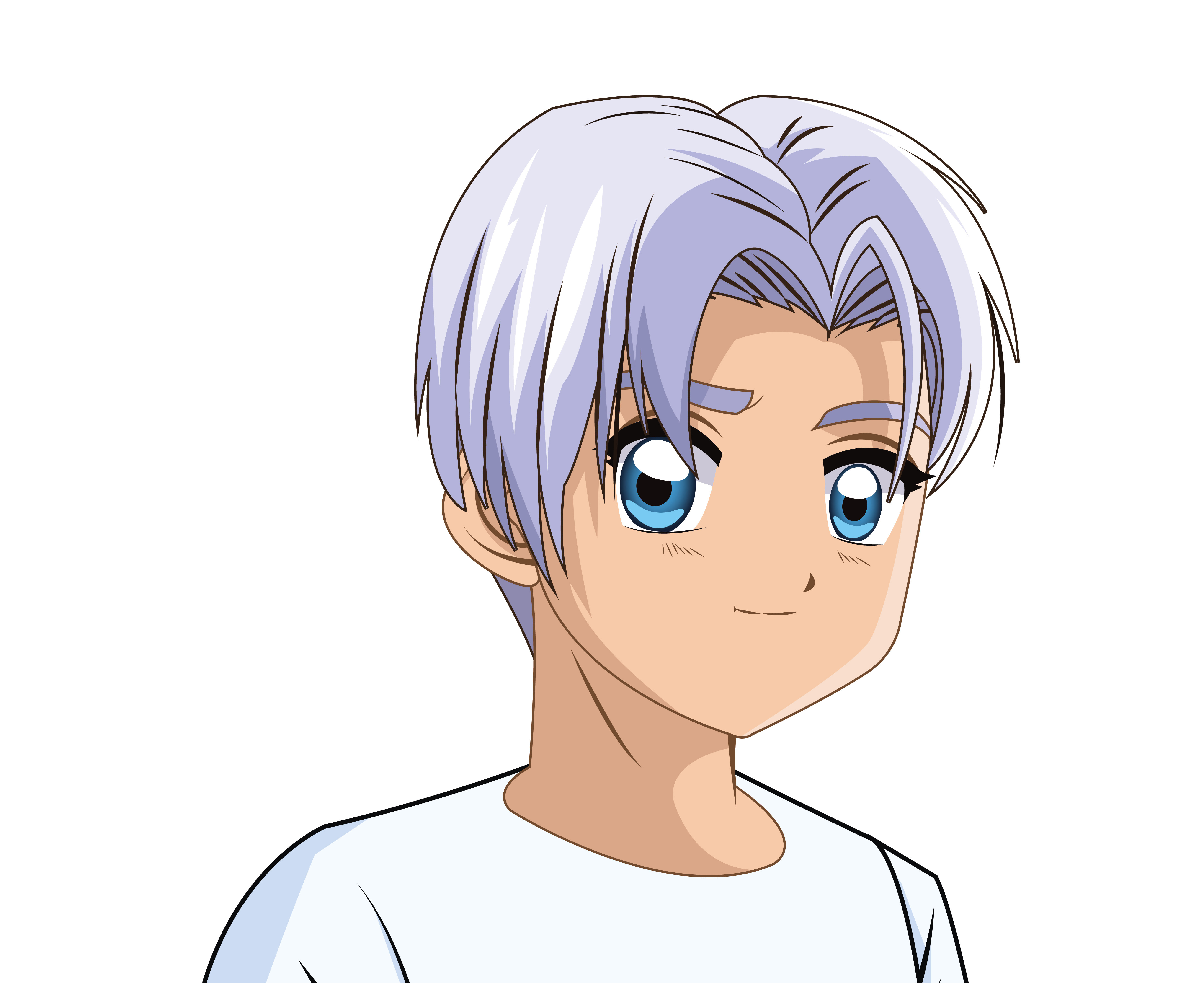 5283x4312 Definitive Guide To Drawing Manga Hair - Anime Hair Drawing