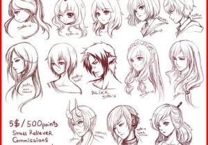 Anime Hairstyles Drawing At Paintingvalley Com Explore