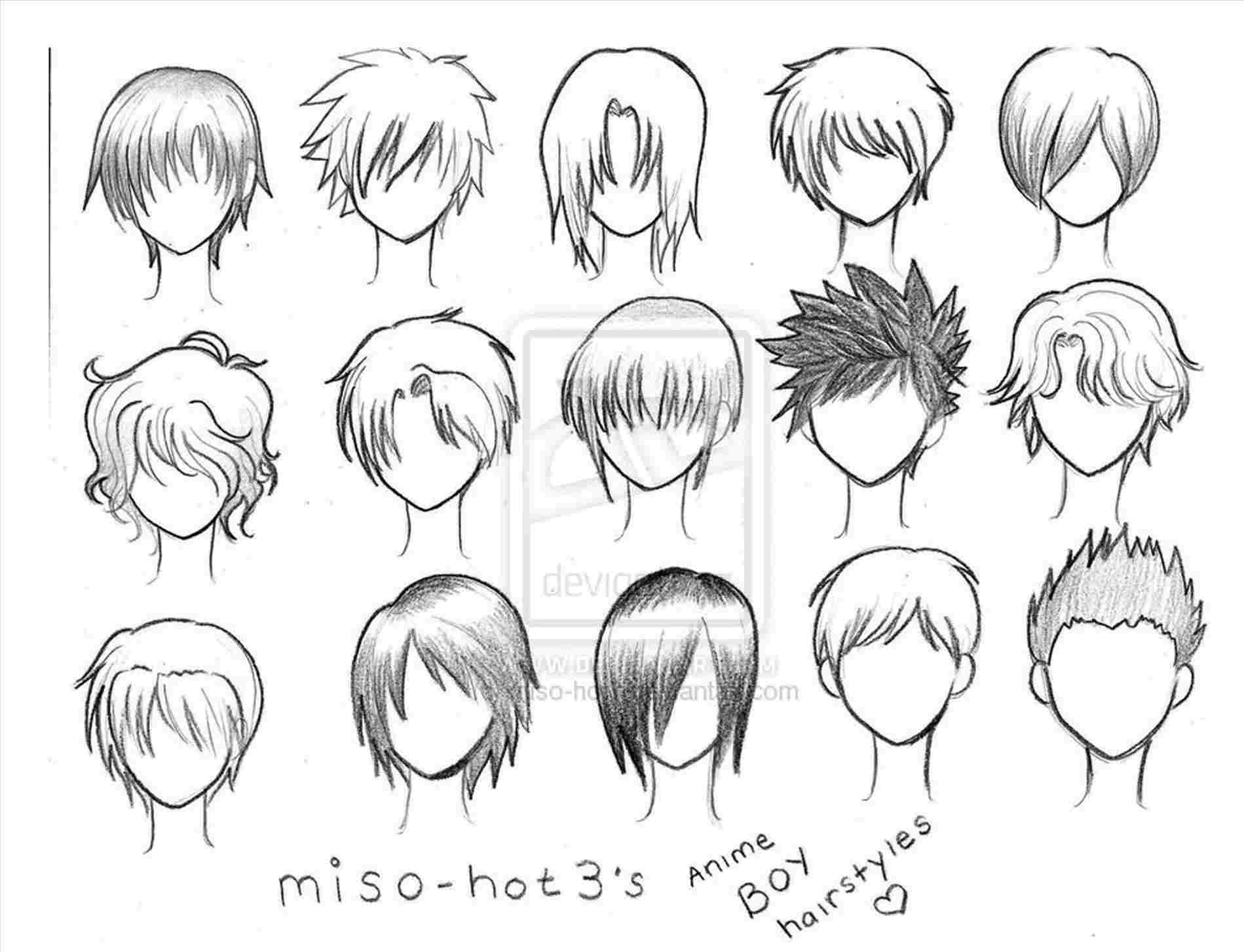 Anime Hairstyles Drawing At Explore Collection Of Anime Hairstyles Drawing