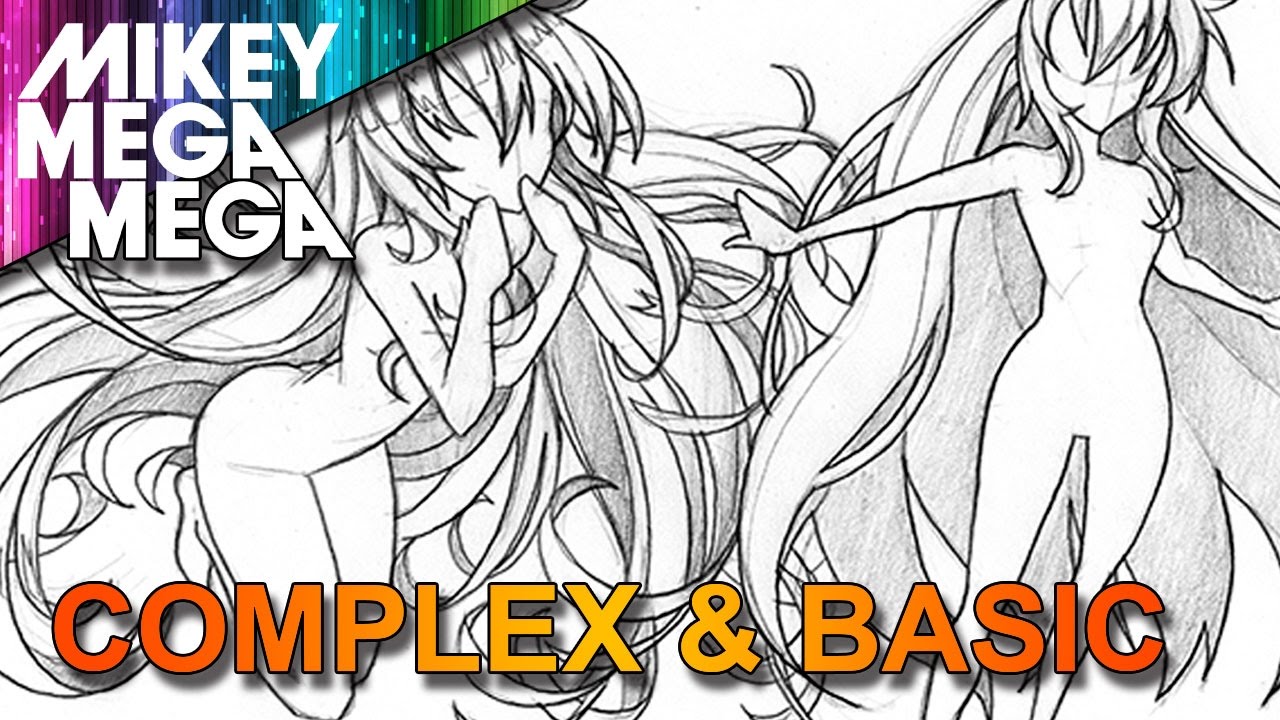 1280x720 How To Draw Long Hair For Anime Manga - Anime Hairstyles Drawing