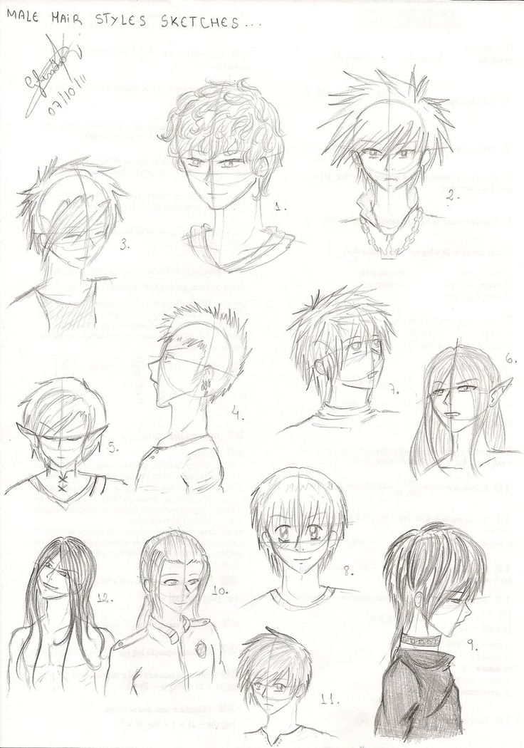 Anime Hairstyles Boy