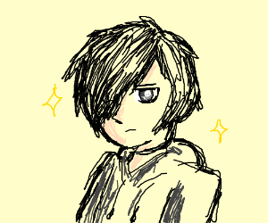 300x250 Emo Anime Kid Drawing - Anime Kid Drawing