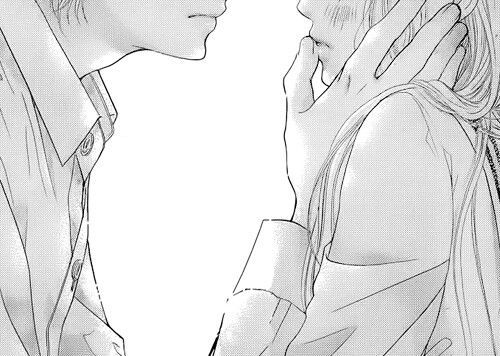 500x356 Anime Love Kiss Drawing - Anime Love Drawings