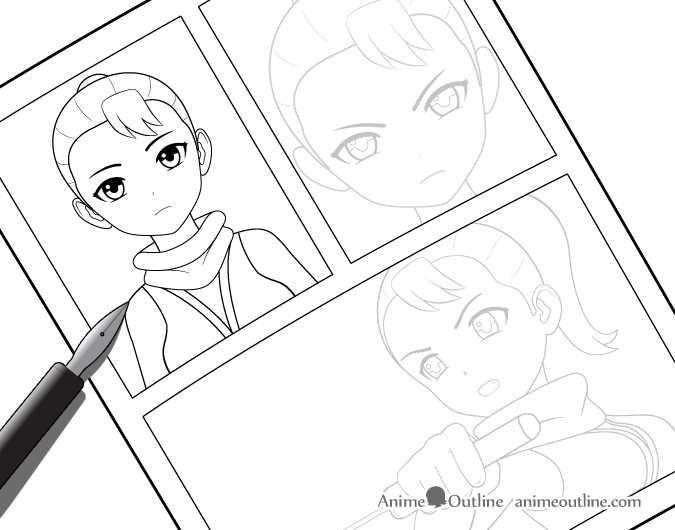 675x530 Steps To Make Your Own Manga Or Comic Book - Anime Manga Drawing