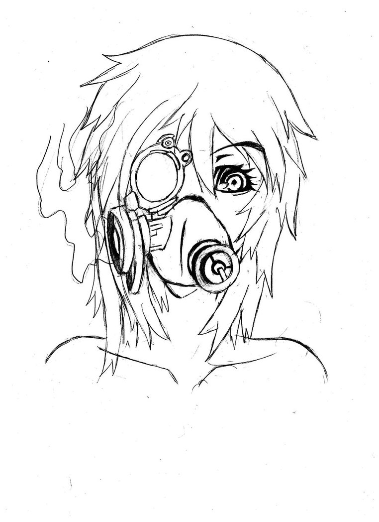 Anime Mask Drawing At Paintingvalley Com Explore Collection Of