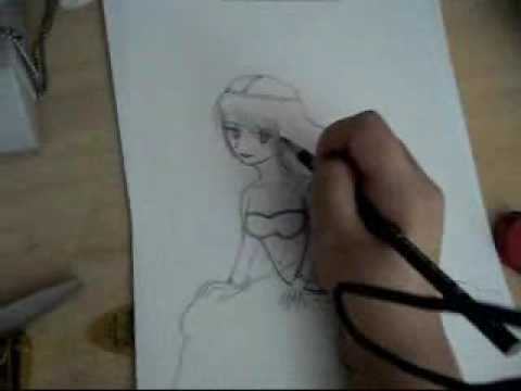 480x360 How To Draw Mermaid - Anime Mermaid Drawing