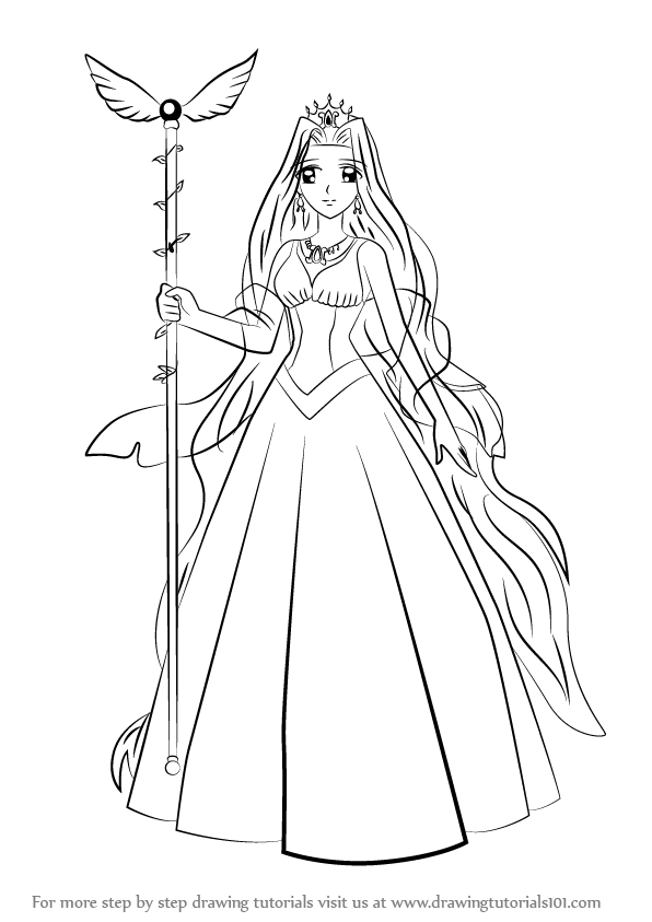 596x843 Anime Mermaid Drawing Easy Anime Collection - Anime Mermaid Drawing