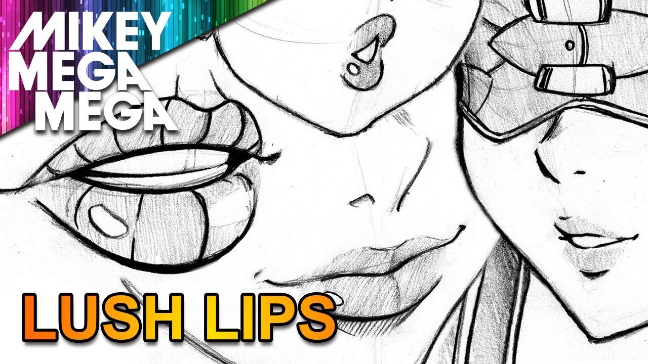 1280x720 How To Draw Lips For Manga Anime - Anime Mouth Drawing
