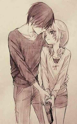 318x512 Drawing Anime Couple Ideas Apk - Anime Pictures Drawing