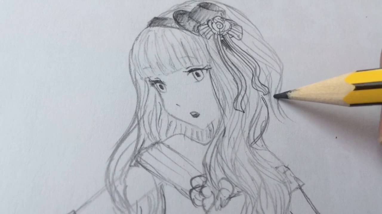 1280x720 How To Draw A Princess Anime Girl! - Anime Princess Drawing