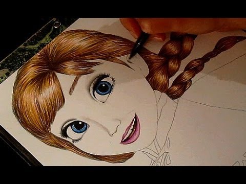 480x360 frozen drawing anna - Anna Drawing
