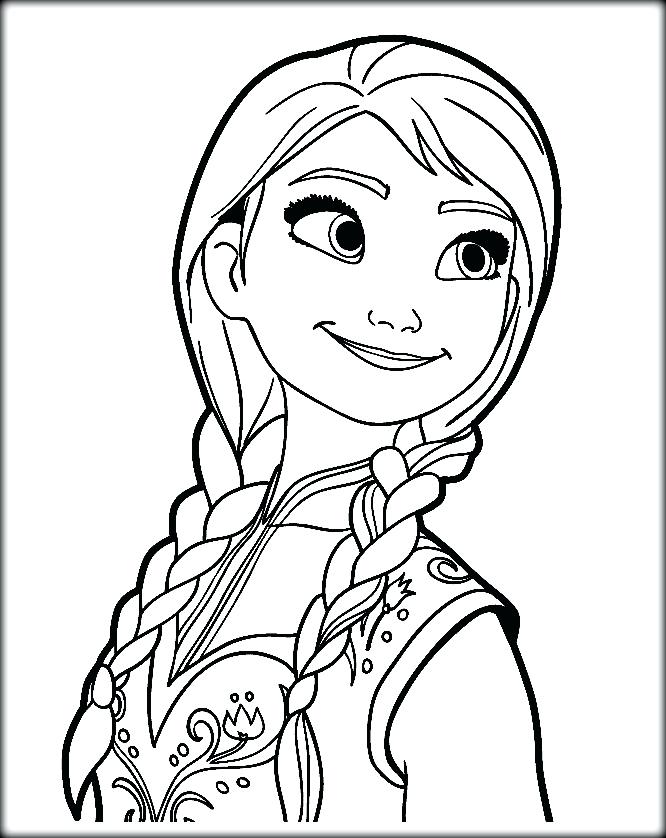 666x838 Elsa Drawing - Anna Frozen Drawing