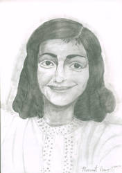 176x250 anne frank drawing - Anne Frank Drawing