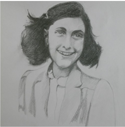 Anne Frank Drawing at PaintingValley.com | Explore collection of Anne