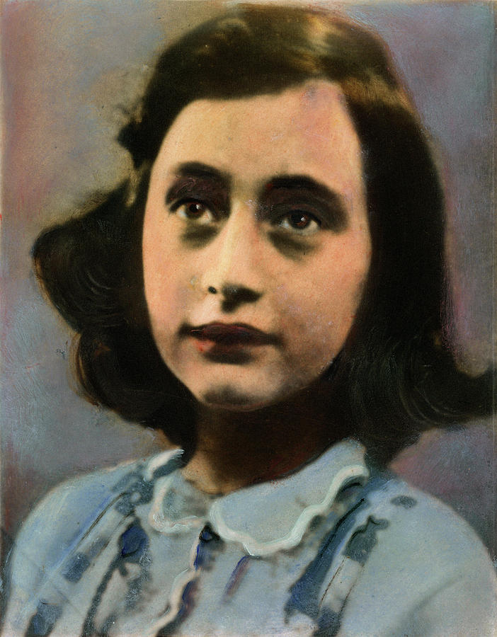 702x900 anne frank, drawing - Anne Frank Drawing