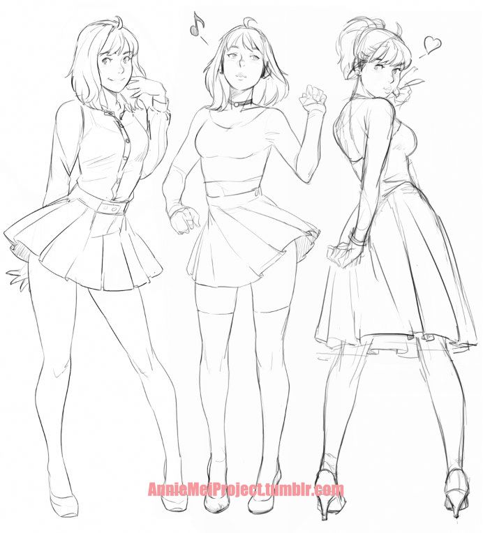 692x764 just having fun drawing annie in diff outfits art - Annie Drawing
