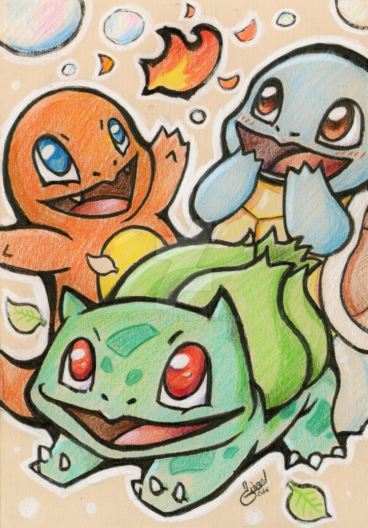 746x1070 pokemon anniversary drawing - Anniversary Drawings