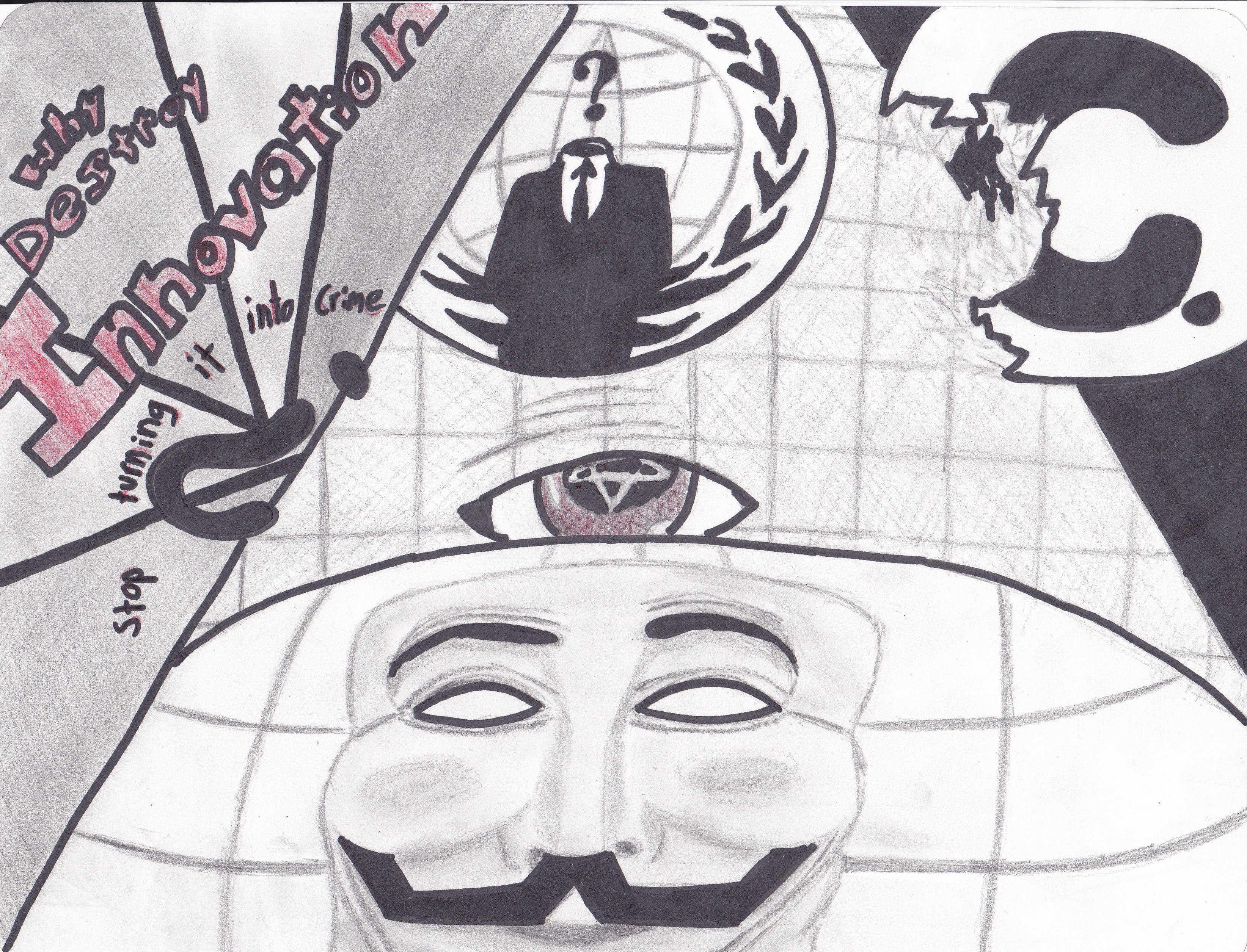 3288x2512 Anonymous Drawing Photo In Nuculerboy Minecraft Profile - Anonymous Drawing