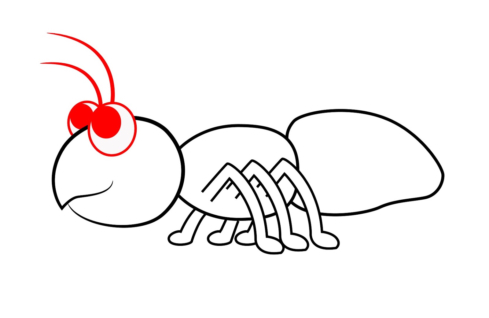 1600x1040 ant cartoon drawing - Ant Cartoon Drawing