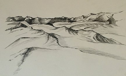 432x261 antarctica series dawn wheat painting and graphic design - Antarctica Drawing