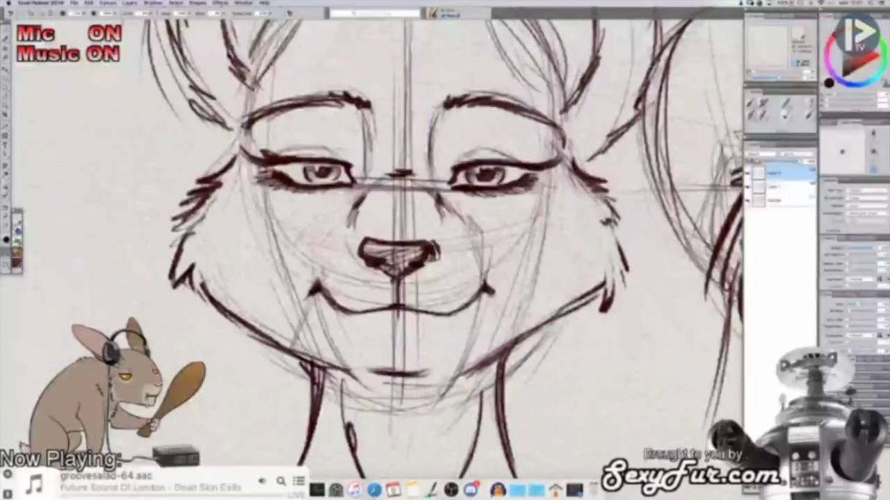 1280x720 head - Anthro Drawing