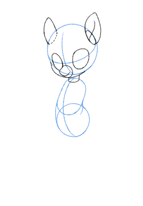 500x721 how to draw an anthro pony - Anthro Drawing