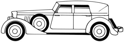 400x136 How To Draw A Classic Car Howstuffworks - Antique Car Drawing