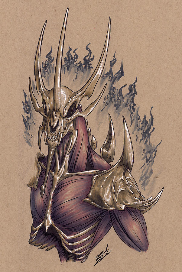 602x900 Anubis Drawing - Anubis Drawing