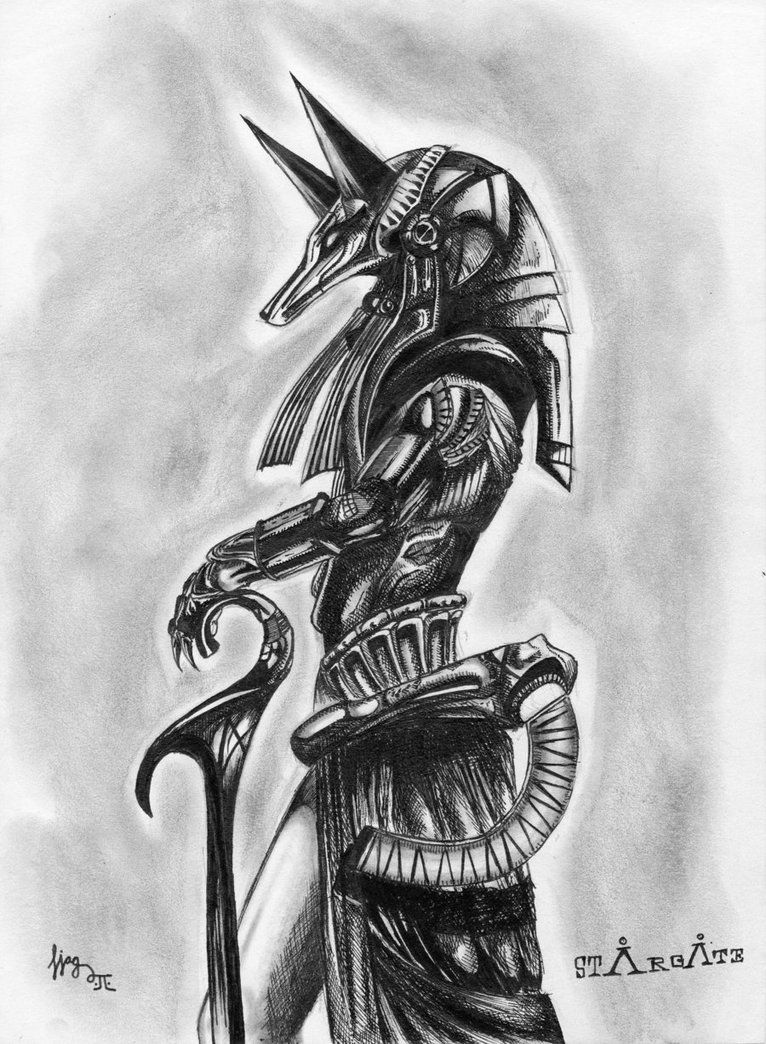 Anubis Drawing at PaintingValley.com | Explore collection of Anubis Drawing