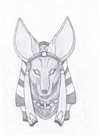 327x450 Resultado De Imagem Para Anubis Drawing Ah - Anubis Drawing