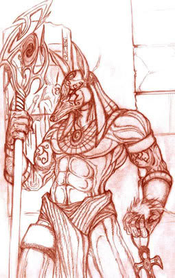 255x405 Anubis Drawing Animated Gifs Photobucket - Anubis Drawing